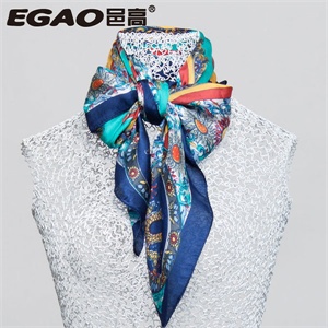邑高EGAO正品 真丝大方巾 22007
