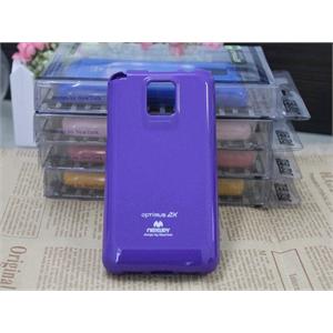 韩国mercury LG optimus 2x P990手机套 硅胶套 保护套 紫色
