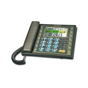 宝泰尔T160商务家用型 白屏背光 报号 皮革电话机 zlx