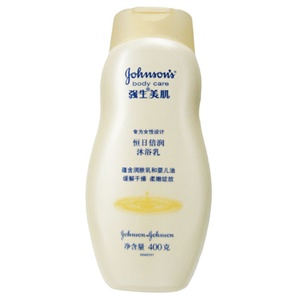 Johnson's强生 美肌恒日倍润沐浴乳400ml