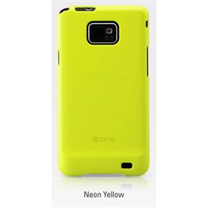 特价ZENUS|i9100 Galaxy S2 Skin AIR Jacket 保护壳 外壳 荧光黄