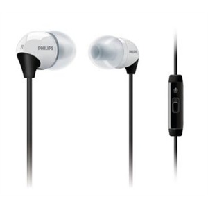Philips/飞利浦 SHM3700W 入耳式耳机 电脑耳麦 耳塞