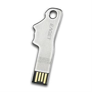 忆捷 K6 8G U盘 特价 个性优盘 石像盘 全不锈钢 U盘