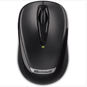 微软（Microsoft）无线便携鼠标3000 v2.0 黑色耐用实惠的无线鼠