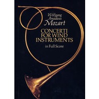 (风管乐器交响乐曲全谱)Concerti for Wind Instruments in Full Score