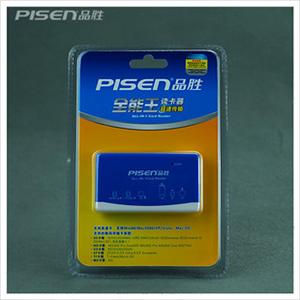 品胜全能王读卡器 超高速直读 M2 TF CF XD SD SDHC 短棒k