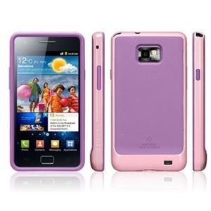 特价韩国SGP I9100 Galaxy S2 保护套 硅胶套 EX 边框+硅胶 粉色
