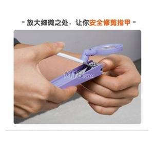 盛义行 个性带放大镜指甲钳 指甲剪
