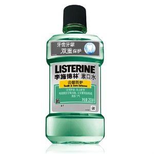 李施德林 齿龈防护漱口水250ml