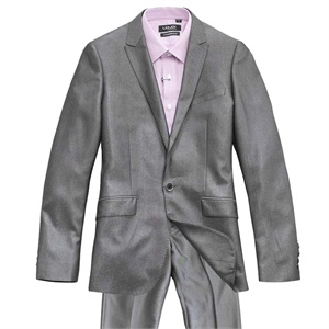 【品牌直供】朗悦 时尚高档男士修身韩版西服套装 西服套装