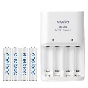 三洋爱乐普（eneloop） NC-MQN04C04A-4S 二代标准充电器
