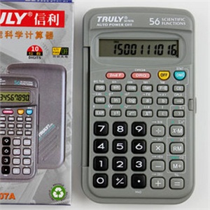 TRULY 信利 sc-107a 多功能 函数 科学 计算器 sc107a sc107