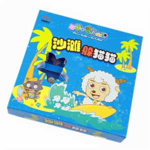 桌游 喜羊羊与灰太狼 沙滩躲猫猫 环保材料