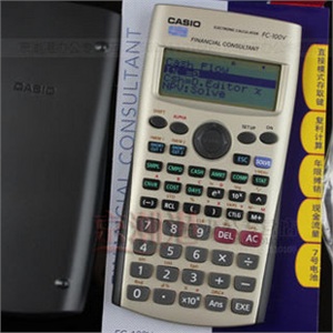 casio 卡西欧 FC 100V 金融计算器 财务 理财 计算器 fc100v
