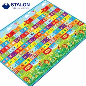 韩国进口环保型 STALON 辛巴学习天地游戏垫 爬行垫 宝宝垫