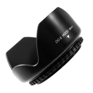 鑫威森58MM 18-55mm单反相机佳能450D 500D 550D遮光罩 zlx