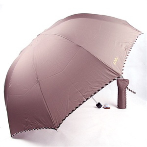 2012年新款 天堂伞 防紫外线 防晒 晴雨伞 3311E碰 10号棕