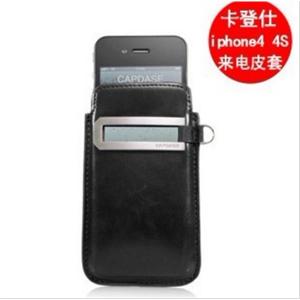 卡登仕 苹果 iphone 4S iphone4 来电皮套 真皮 手机套 保护套BFZ