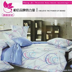 康麒家纺 高档纯棉斜纹活性印染四件套 简约风格 凤舞九天