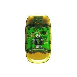 SSK飚王 SCRS026 水晶SD 读卡器 读写速度稳定，兼容性佳