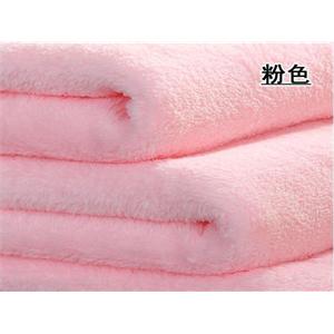 法丹尼家纺 素色珊瑚绒毯 粉色