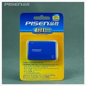 双皇冠 品胜 SD MS TF M2 MICROSD 多合一读卡器 高速 [PEA6]