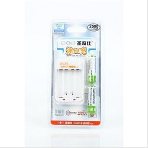 圣奇仕(sunqs) S601-AA2500 迷你充电器 含两节电池