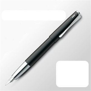 德国 LAMY 凌美 studio 演艺系列 磨砂黑色钢笔/墨水笔