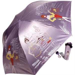 2012年新款 天堂伞 防紫外线 防晒 晴雨伞 3308E秀出时尚 7号紫