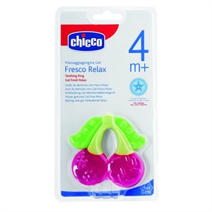 Chicco 智高樱桃形牙齿清凉环