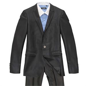 【品牌直供】LAX JOY（朗悦） 男士修身韩版西服套装 结婚西服套装 XF1013