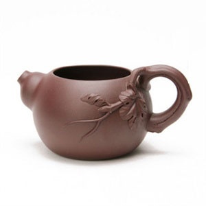 王道家居 精品 宜兴紫 砂杯 手工制葫芦公道杯 150毫升 紫泥 dy
