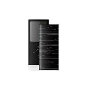贝尔金 iPod nano 4代 织纹手感硅胶套（黑色）