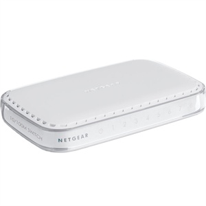 【当当自营】网件（Netgear）8端口快速以太网交换机 FS608