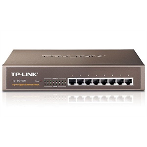 【当当自营】TP-LINK 8口全千兆非网管交换机 TL-SG1008