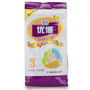 圣元 优博3段幼儿成长配方奶粉 400g/袋(1-3岁)