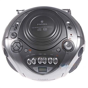 熊猫CD-106 手提式CD/MP3/USB播放机 (CD播放与反复功能)