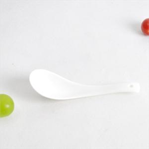 【特澳博骨瓷】纯白骨瓷西餐具 英式小调羹