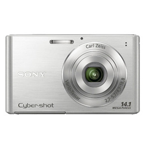 索尼sony W320数码相机 蔡司认证镜头 1400万像素 银色