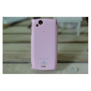 韩国mercury 索爱 XPERIA Arc X12 时尚硅胶套 手机套 保护套 粉