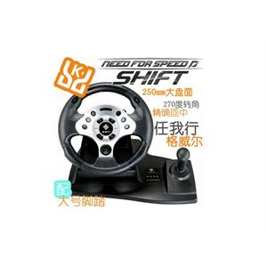 格威尔 FT329D 游戏方向盘 PC震动方向盘 任我行
