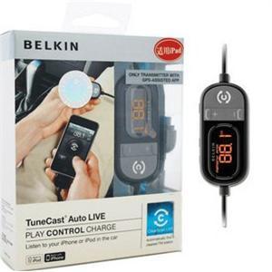 贝尔金Belkin新款二合一iPod/iPhone/iPad车载音乐精灵 发射器