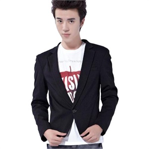 2011秋冬装新品韩版一粒扣修身男士短款西服休闲小西装618-XZ001