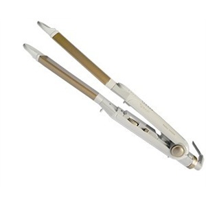 百特 HC38 卷发棒 直发器 二合一 钛金夹板 烫发器