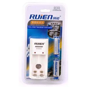 RN-M2A-25 标准充电套装+5号电池*2节 2500mAh|
