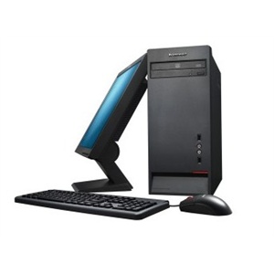 联想（Lenovo）扬天M2610N台式电脑 双核E3400 20寸液晶送音箱