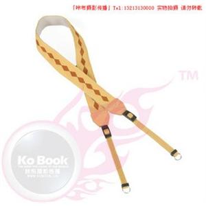 日本 爱尔玛 相机带 数码相机背带 钻石花纹系列S 75864 米黄色