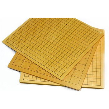 一面为围棋盘) 49*45cm厚8mm密度板棋盘棋垫d9-1个装有搭送品