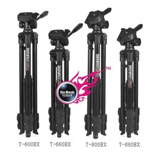 百诺 三脚架 T-660EX 摄影摄像多用三角架套装