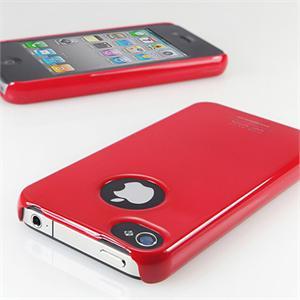 韩国SGP Ultra Thin Vivid iPhone 4 冰激凌彩壳 超薄保护壳 大红